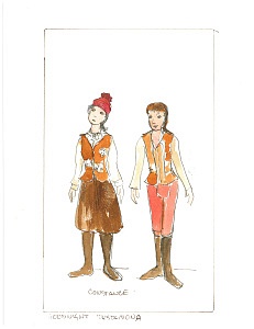 Wolf's designs for Constance, played by Raylene Turner