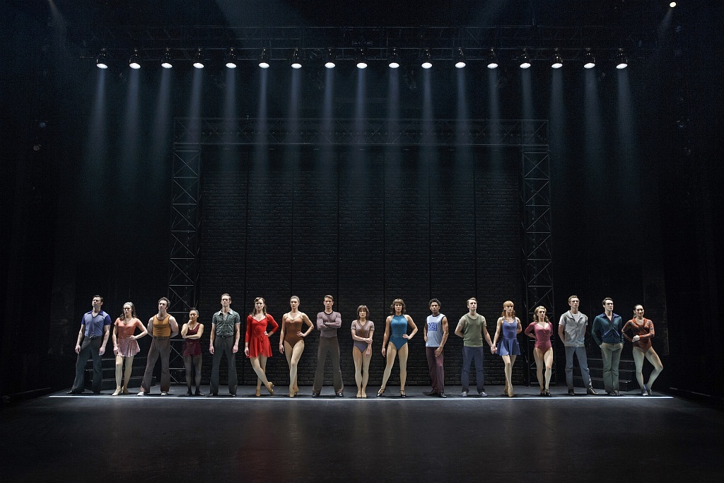 Members of the company in A Chorus Line. Photography by David Hou.